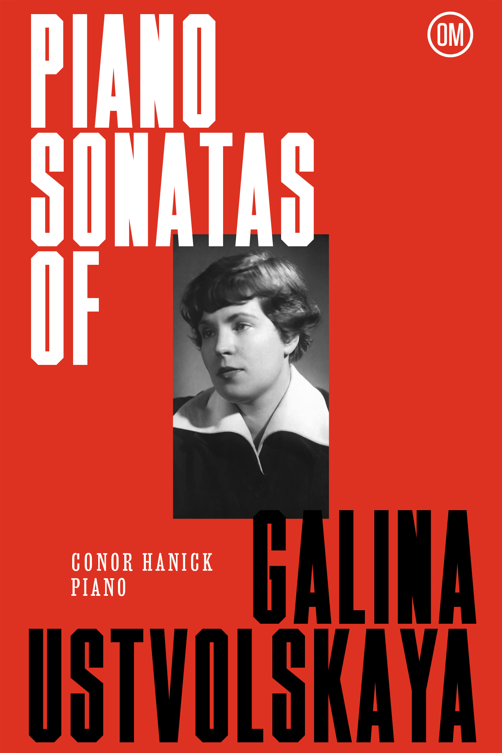 Piano Sonatas of Galina Ustvolskaya Program Cover