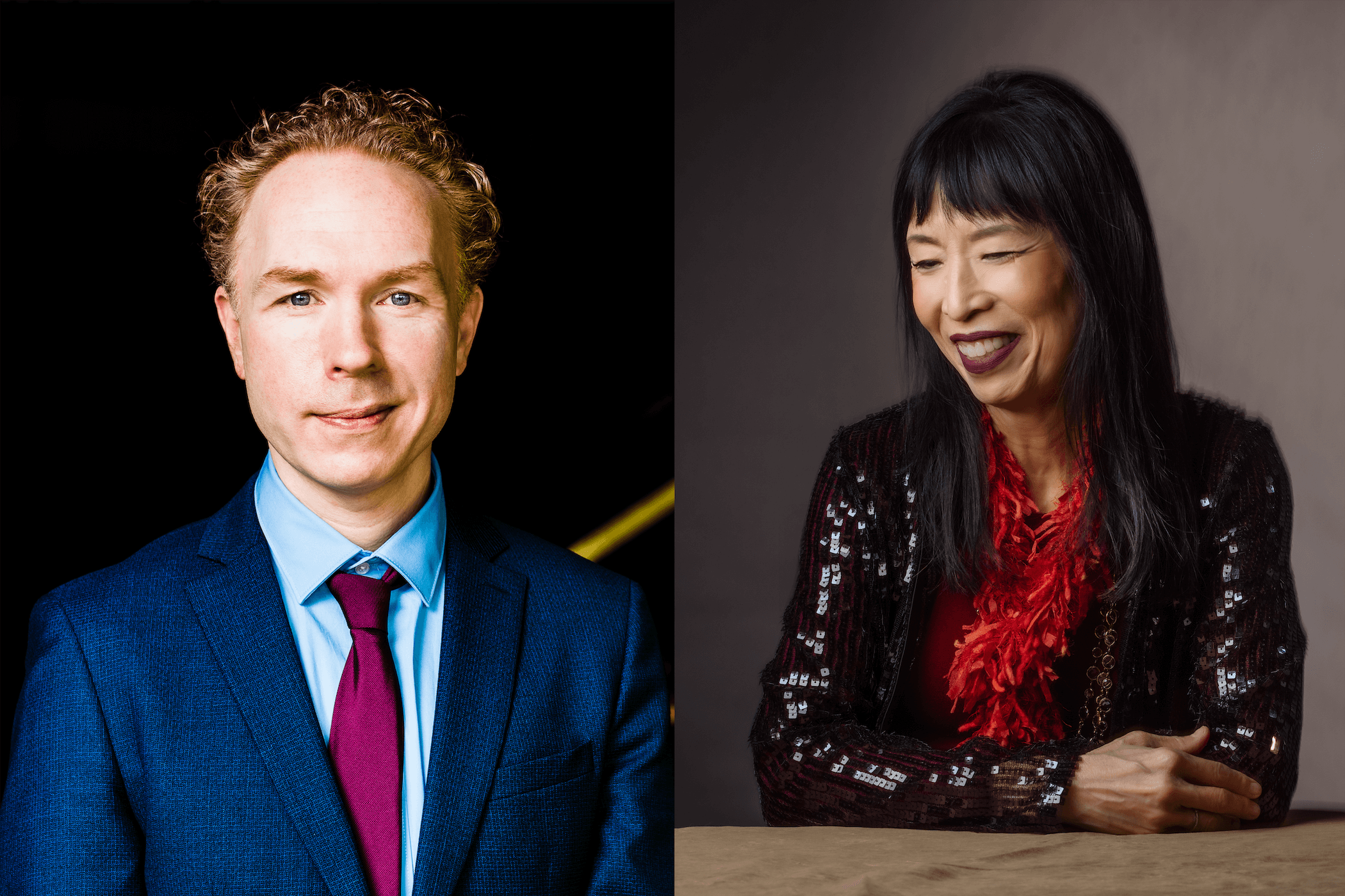 Ralph van Raat and Gloria Cheng